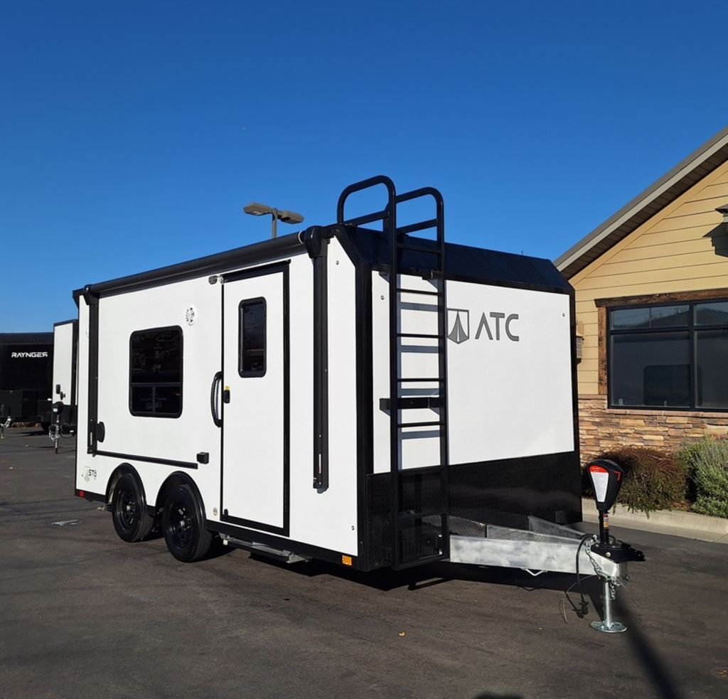 8x16 / 8.5x16 Sto 450 Toy Hauler Travel Trailer Enclosed All Aluminum, A/C ATC Trailers 2026