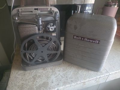 Bell & Howell Model 253-A 8mm Movie Film Projector - Vintage 1950s Home Cinema Gear