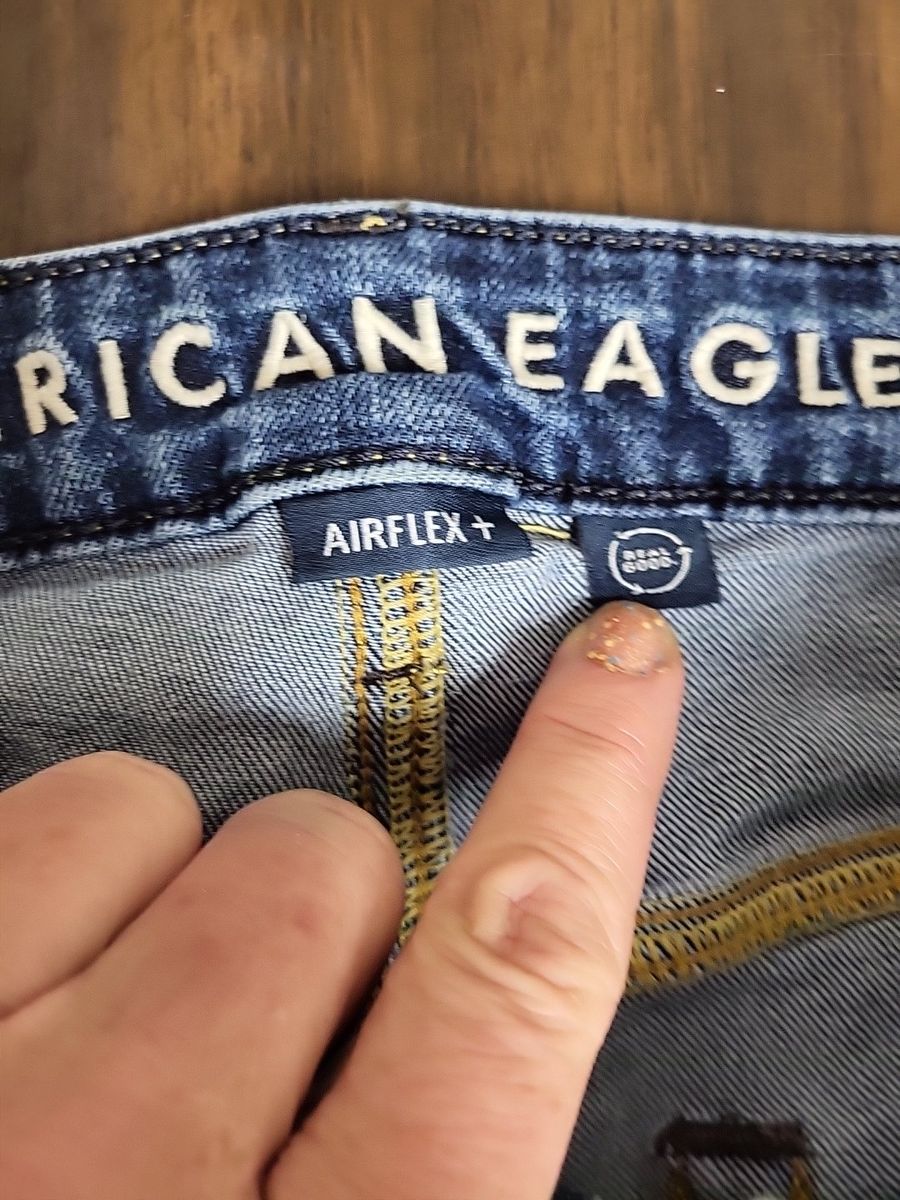 American Eagle Men's Blue Denim Jeans - Size 32x30 - Excellent Condition