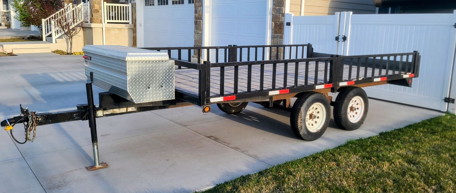 UTV / ATV Double-axle Big Bubba Trailer 13'6" x 7'
