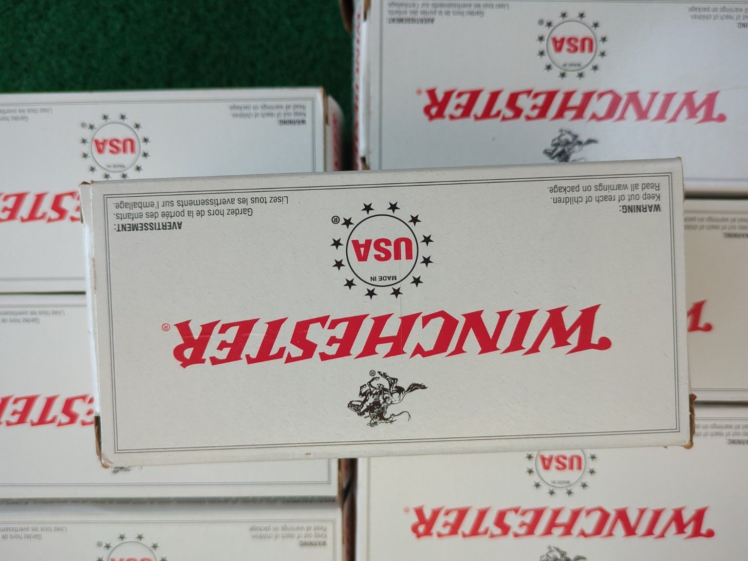 .22-250 Ammo Lot ~400+ Rounds – Winchester, Hornady, Federal + Ammo Can