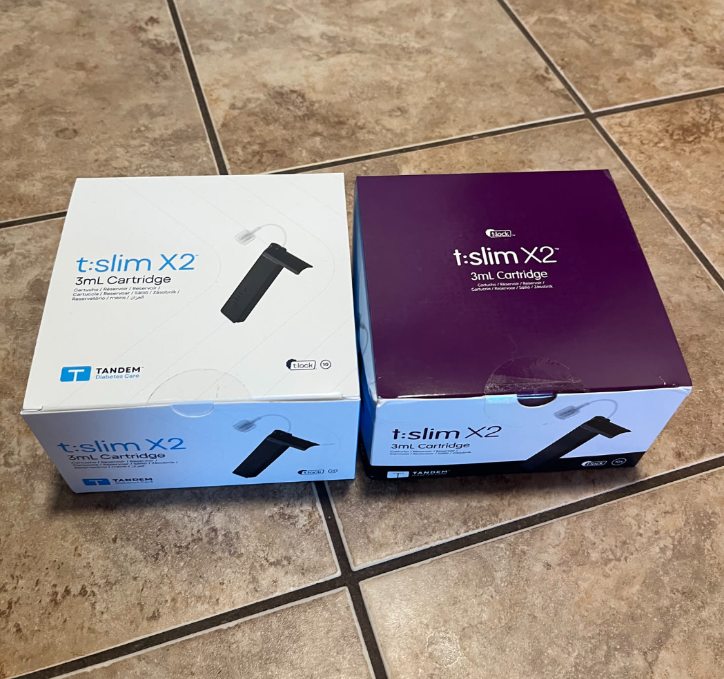 Tandem t:slim X2 Cartridges (14 boxes)