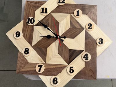 wooden Clock