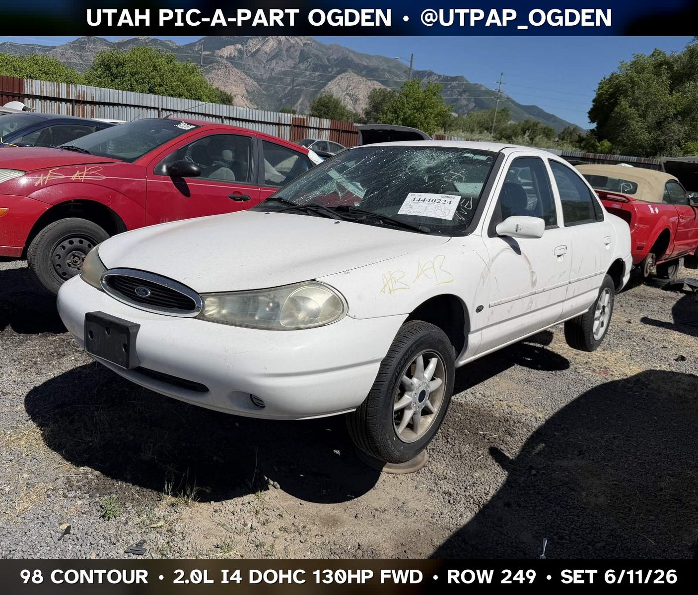 1998 Ford Contour Parts - UTPAP Ogden