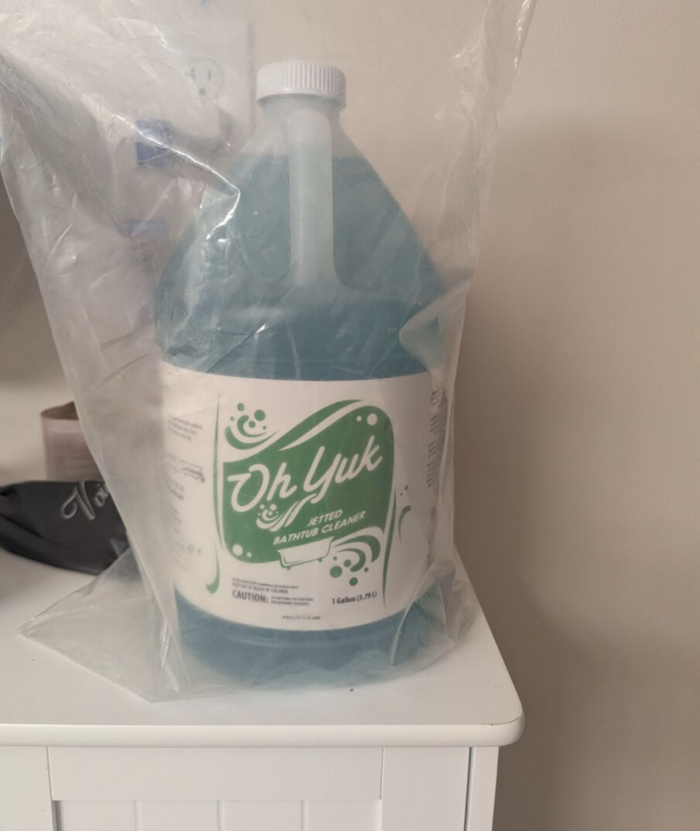 Ok yuk jetted tub cleaner