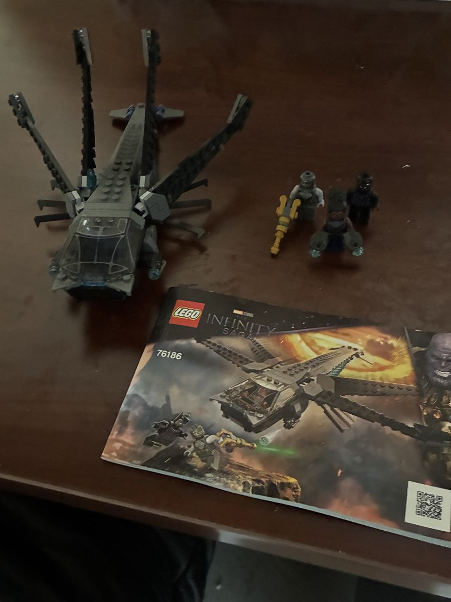 RETIRED Lego Black Panther Dragonflyer
