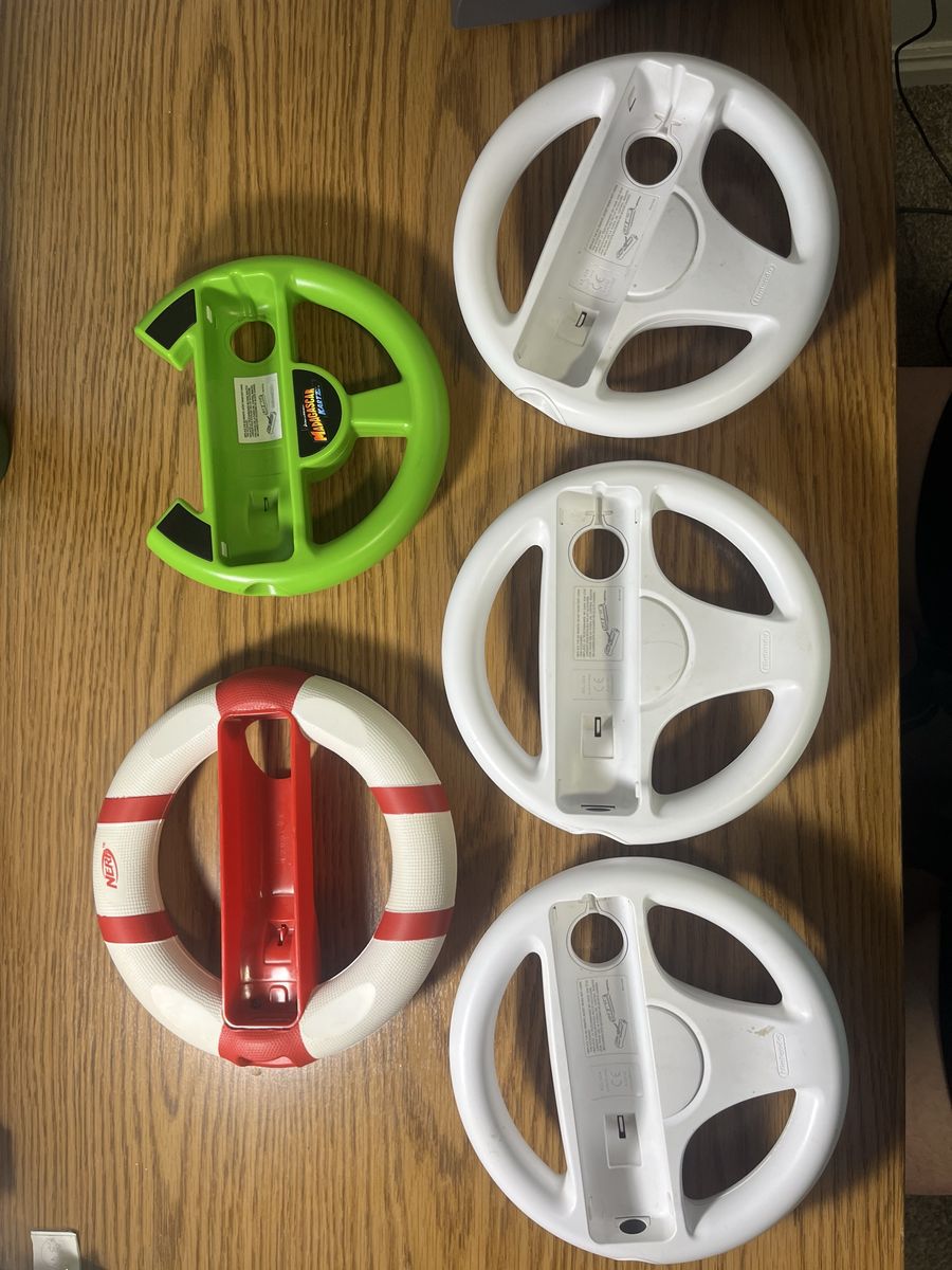 Mario Kart Wheel Accessories lot of 5