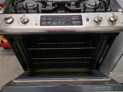ge slide-in gas range