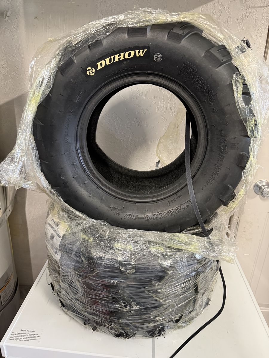 DUHOW AT22X10-10 ATV / UTV Off-Road Tires (Set of 2)