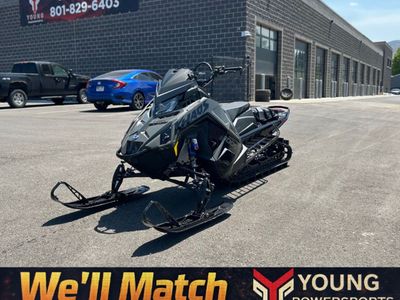 2025 Polaris® Boost RMK KHAOS 155 Shadow Gray / Gloss Black