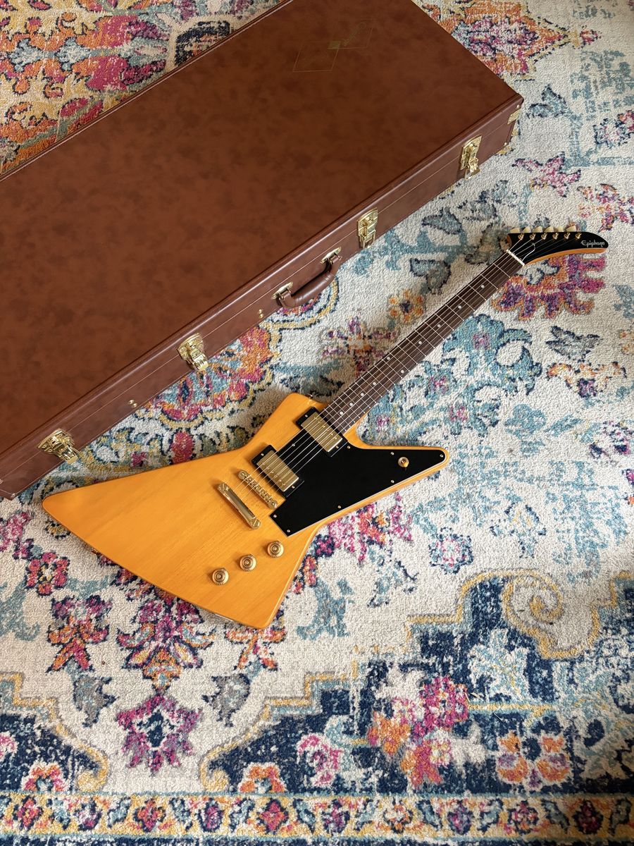 Epiphone 58’ Korina Explorer Gibson