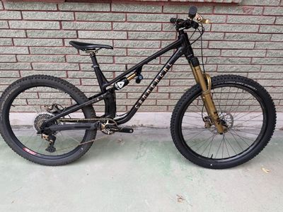 Commencal Meta SX Full Suspension Mountain Bike - Black/Gold