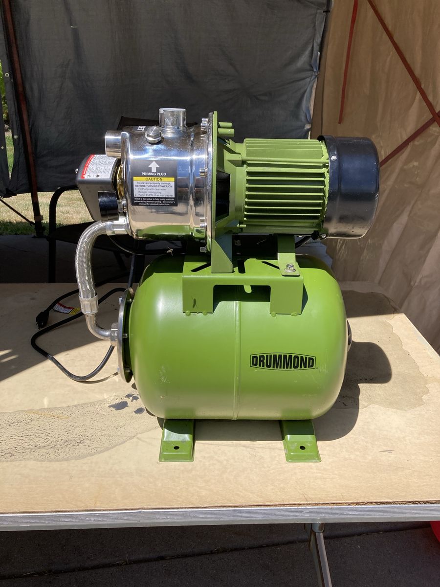 1 HP stainless steel, shallow, well pump