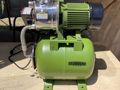 1 HP stainless steel, shallow, well pump