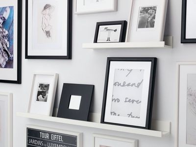 IKEA Mosslanda Picture Ledge Shelves – Set of 2