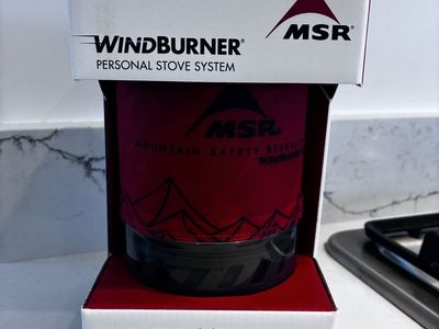 MSR WindBurner Personal Stove System 1.0L Backpacking Stove Brand New