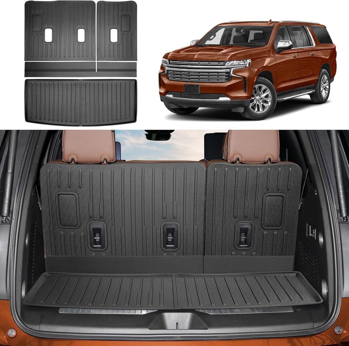Chevrolet Tahoe/Yukon Cargo Mat & Backrest Mat Set