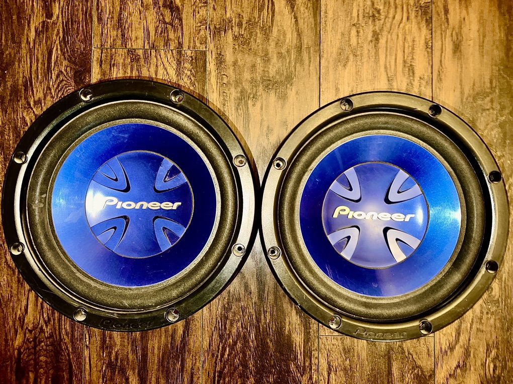 Pioneer 12 Subwoofers (Pair)