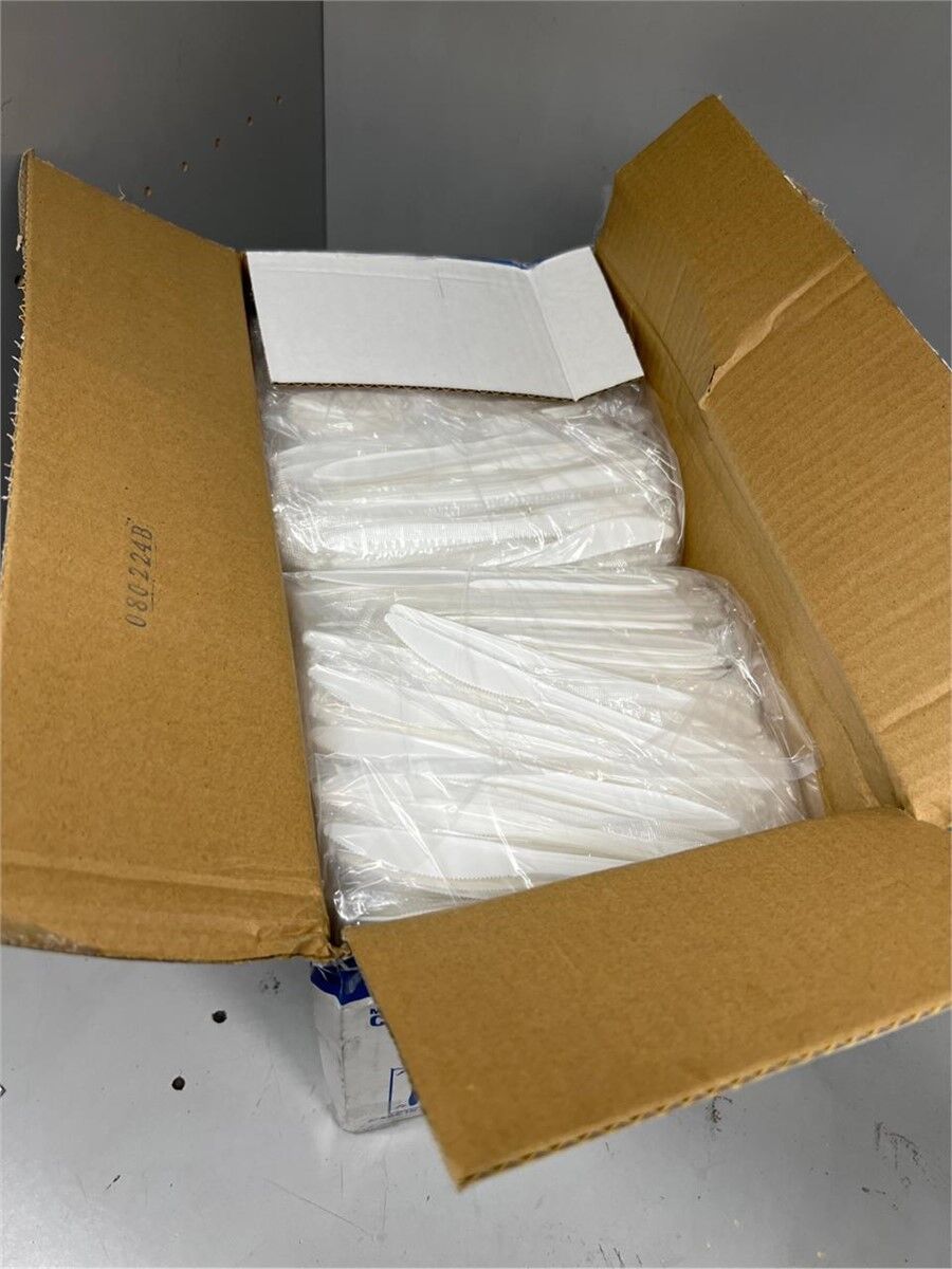 Plastic Knives individually wrapped