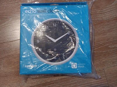 Amazon Echo Wall Clock - Smart Analog Display, Alexa Compatible, Timers at a Glance