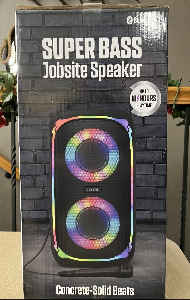 Super Bass Jobsite Speaker