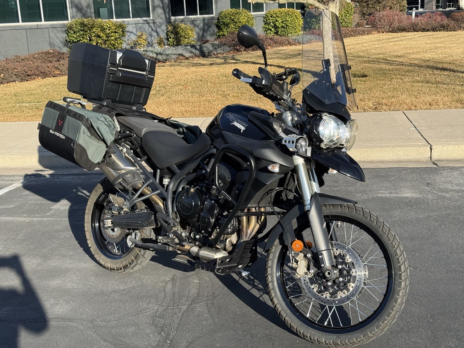 2014 Triumph Tiger 800 XC – Adventure Touring Motorcycle – Loaded