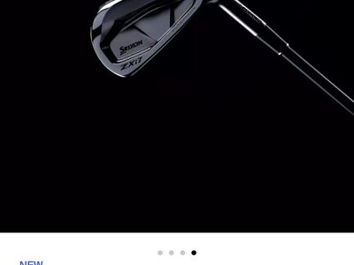 Srixon ZXi7 Limited Edition Black Chrome Irons