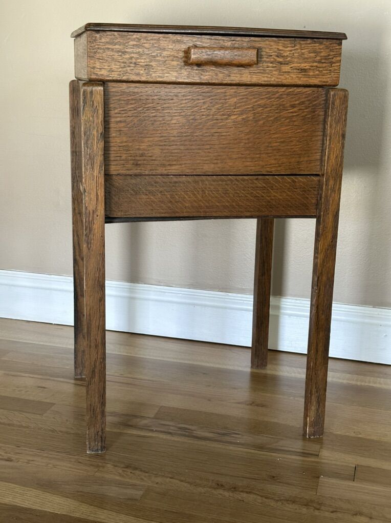 Vintage Sewing Table/ Box