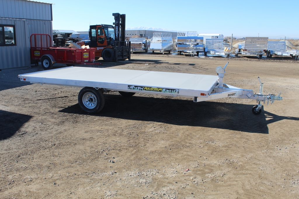2027 Aluma 7x14 8414 Aluminum Raft Trailer