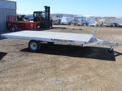 2027 Aluma 7x14 8414 Aluminum Raft Trailer