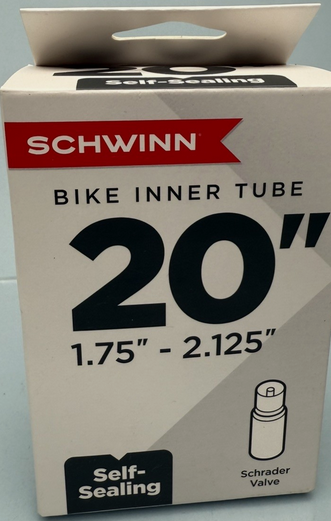 Schwinn 20" Bike Self Sealing Tire Inner Tube Schrader Valve Bicycle inch 1.75”-2.125"