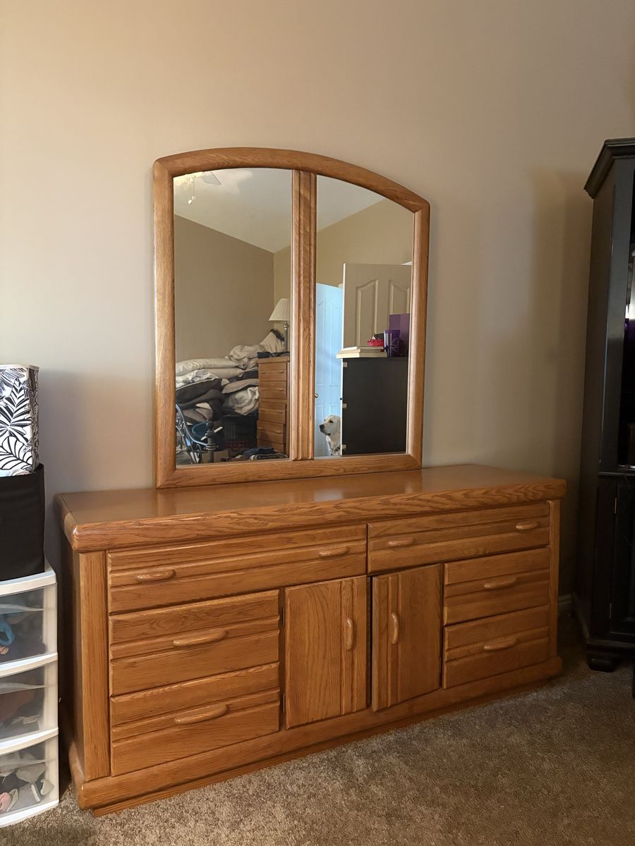 Dresser with Mirror