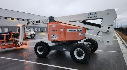 2018 Snorkel AB60J 60' articulating boom lift