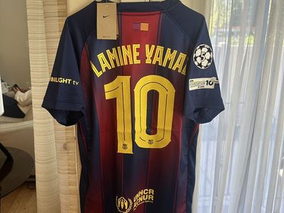 Fc Barcelona Soccer Jersey LAMINE YAMAL 10
