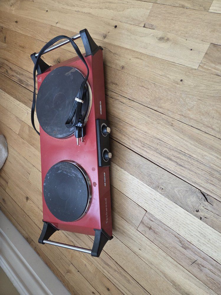 Hot plate dual Techwood 120v