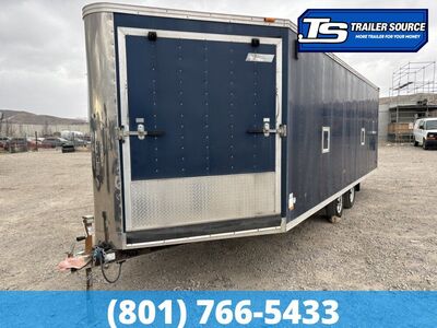 8.5x26 Pace American Cargo Sport Snowmobile Trailer - 6'6" Interior - 7K GVWR