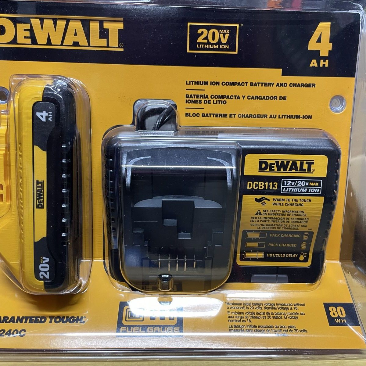 New Dewalt Battery&Charger