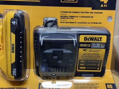New Dewalt Battery&Charger