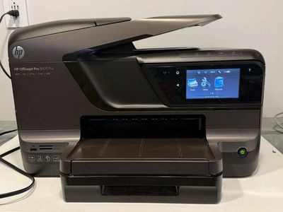 HP Officejet Pro 8600 Plus All-In-One with Only 6941 Pages Printed Black Brown