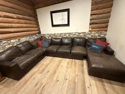 Leather Couch Set