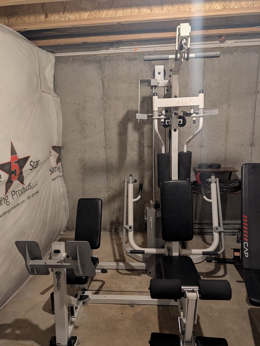 Hoist work out machine