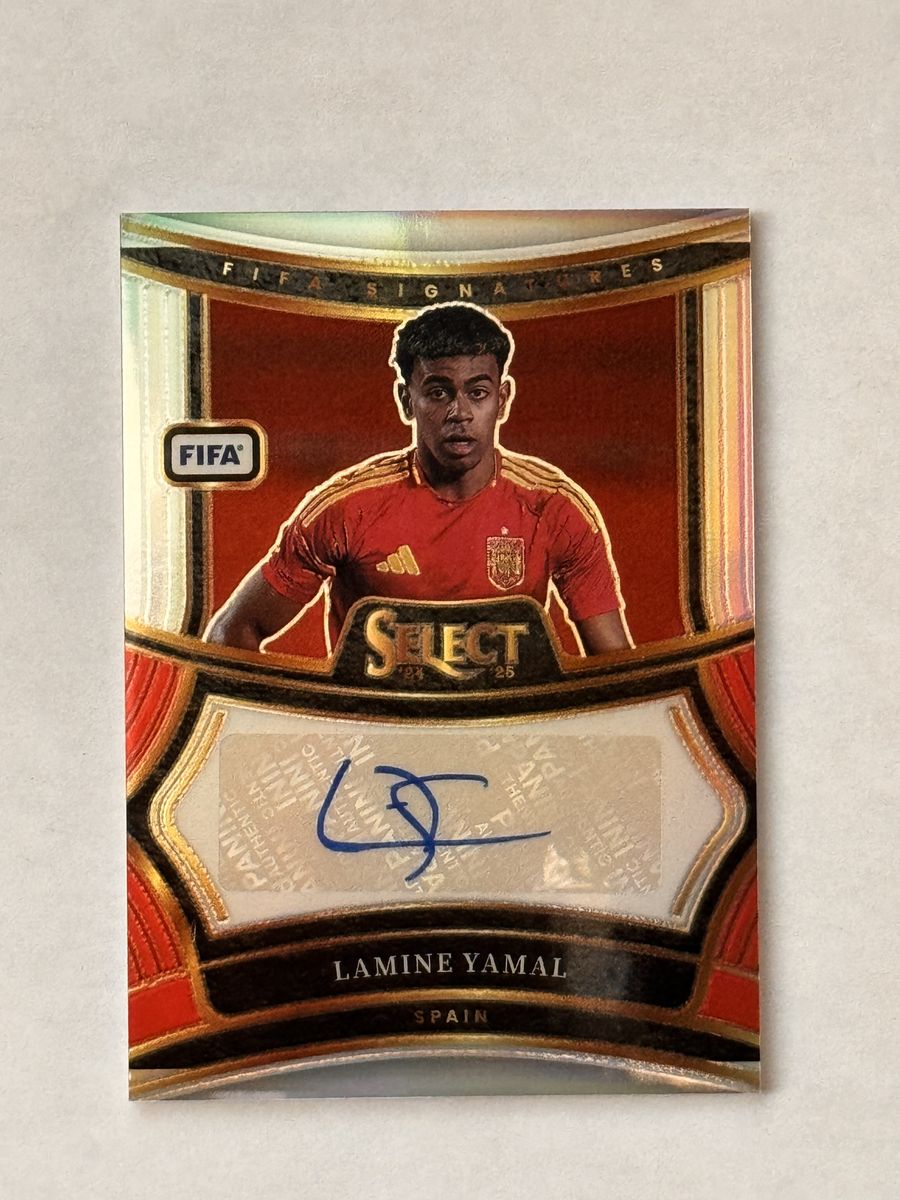 2024 Select Lamine Yamal FIFA Signatures Auto