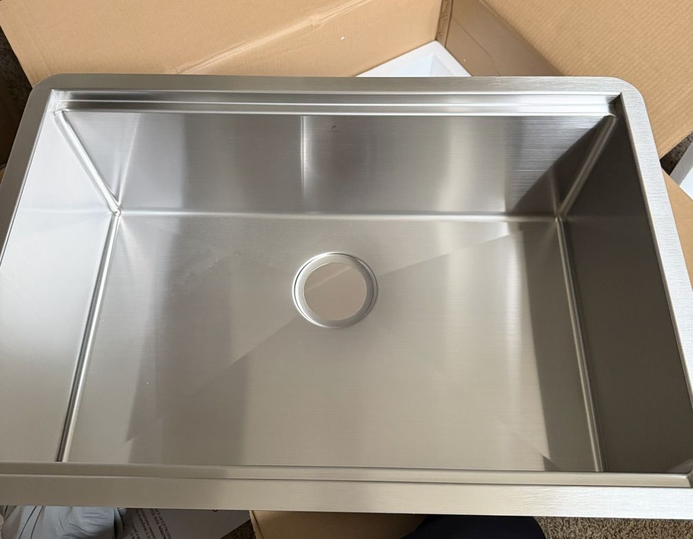 Undermount Stainless Steel Workstation Sink New in Box