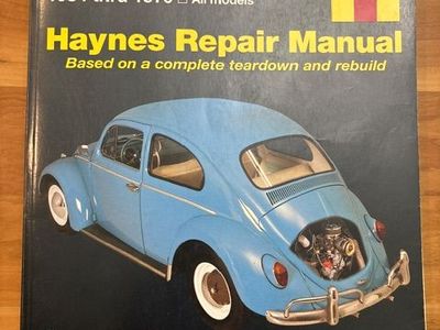 VW Beetle & Karmann Ghia 1954 thru 1979 Haynes Repair Manual