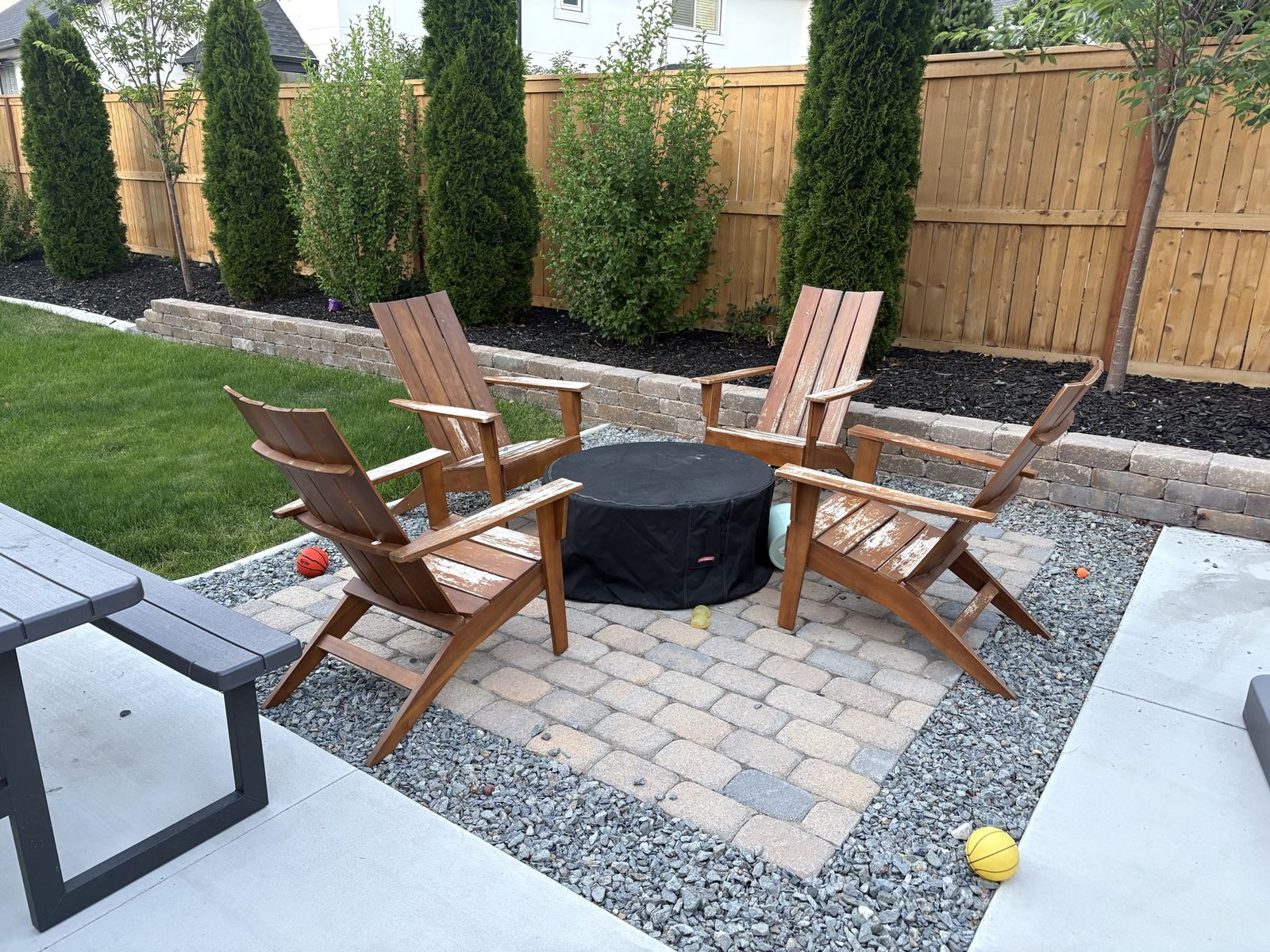 Adirondack Style Chairs - Set of 4