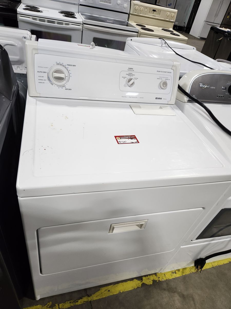 Kenmore 80 Series White Electric Dryer - Heavy Duty Super Capacity Plus
