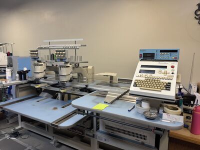 Barudan 2-Head Embroidery Machine – $500 – MUST GO ASAP