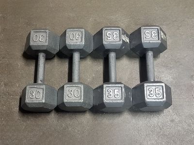 dumbbells 130 pounds