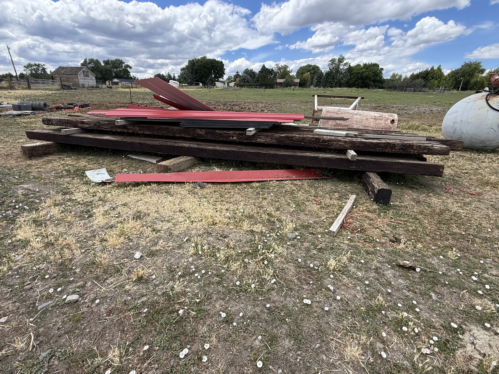24 foot poles/ties
