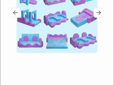 Modular kids sofa